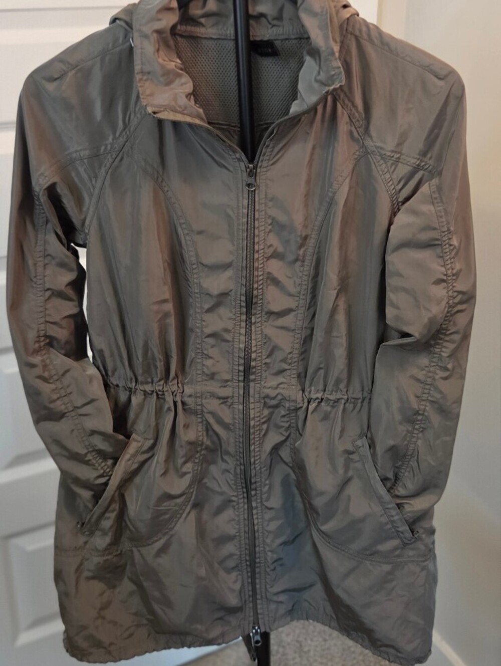 Velocitys Women's Lightweight Hooded Anorak Jacket Size S